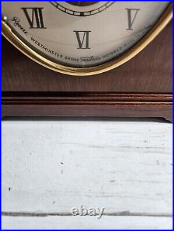 Vintage Revere Telechron Electric Clock R953 Westminster Chime Mantel Cathedral