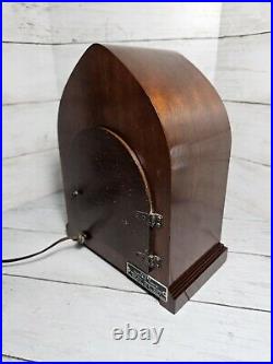 Vintage Revere Telechron Electric Clock R953 Westminster Chime Mantel Cathedral