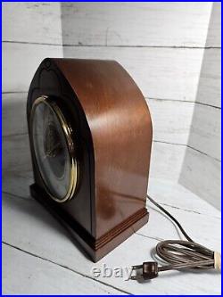 Vintage Revere Telechron Electric Clock R953 Westminster Chime Mantel Cathedral