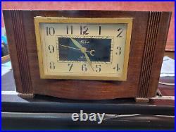 Vintage Revere Westminster Chime Electric Mantle Clock Telechron Motored