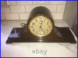 Vintage Revere Westminster Chime Mantel Clock Telechron Motor Electric WORKING