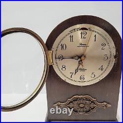 Vintage Revere Westminster Chime Telechron Motored Clock Wood (Rare Model)