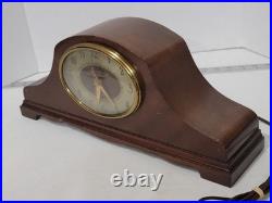Vintage Revere Westminster Electric Chime Clock Great Working Condition