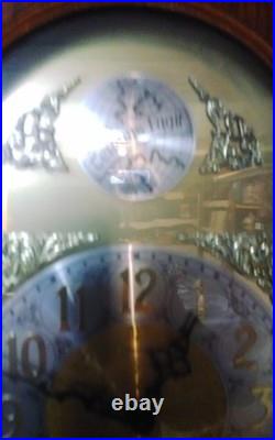 Vintage Ridgeway Grandfather Clock In Nice Condition