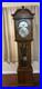Vintage Ridgeway Grandfather Clock Maple Finish Mechanical Westminster Chime