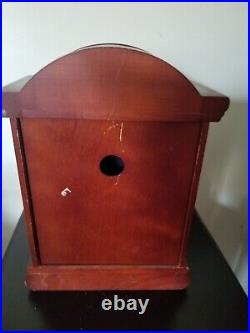 Vintage Royal Doulton BULOVA mantel clock with Westminster Chime