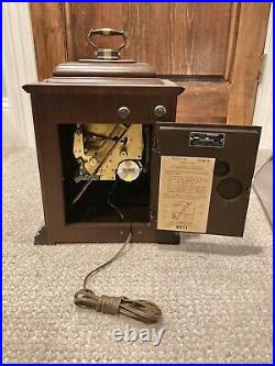 Vintage SETH THOMAS LEGACY 3W Key 8-Day Westminster Chime Mantel Clock 1314-000