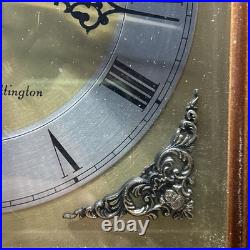 Vintage Seiko Quartz Westminster Whittington Chime Mantel Clock Roman Numeral
