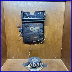 Vintage Seiko Quartz Westminster Whittington Chime Mantel Clock Roman Numeral