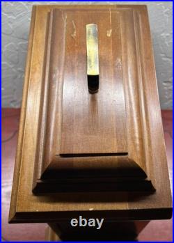 Vintage Seiko Quartz Westminster Whittington Chime Mantel Clock Roman Numeral