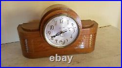 Vintage Sessions 299DW Quartz Deco Mantel Clock Westminster Chime Strike 1938 #1