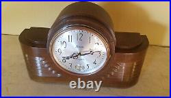 Vintage Sessions 299DW Quartz Deco Mantel Clock Westminster Chime Strike 1938 #2