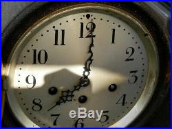 Vintage Seth Thomas 113 Westminster Chime Mantle Clock & Key 1921 Estate find