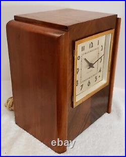 Vintage Seth Thomas Art Deco Mantle Clock. Westminster Chime