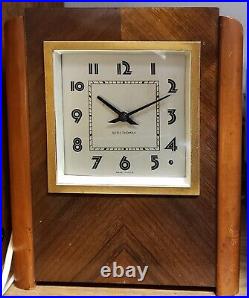 Vintage Seth Thomas Art Deco Mantle Clock. Westminster Chime