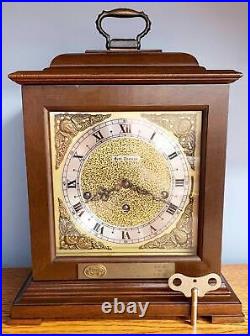 Vintage Seth Thomas Fischer Body Presentation Bracket Clock Running 4 Restore