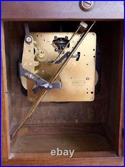 Vintage Seth Thomas Fischer Body Presentation Bracket Clock Running 4 Restore