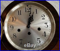 Vintage Seth Thomas Inlaid Westminster Chime Mantle Clock 113 Movement Repairs