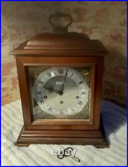 Vintage Seth Thomas Key Wound Mantle Clock 1314 Legacy Westminster Chime Works