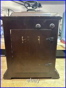 Vintage Seth Thomas Legacy 3W Mantle Clock Westminster Chime Working! No Key