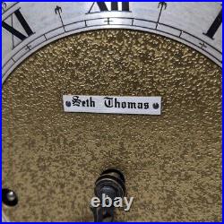 Vintage Seth Thomas Legacy IV Mantel Clock Westminster Chime Franz Hermle