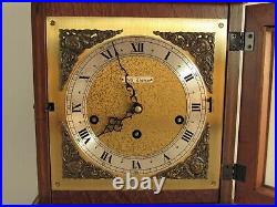 Vintage Seth Thomas Legacy IV Westminster Chimes Key Wound Mantle Clock