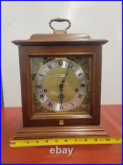 Vintage Seth Thomas Legacy IV Westminster Chimes Key Wound Mantle Clock. Tested