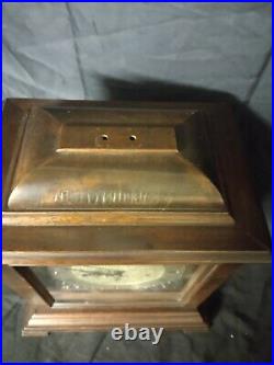 Vintage Seth Thomas Legacy Parlor Kitchen Mantle Clock Westminster Chime Works