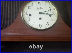 Vintage Seth Thomas Mahogany 8 Day Westminster Chime Mantle Clock Working