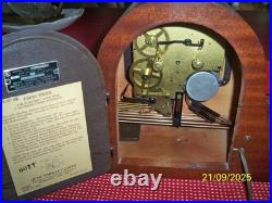 Vintage Seth Thomas Medbury Camel Back Westminster Chime Electric Mantle Clock