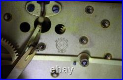 Vintage Seth Thomas No. 77 Chime Mantel Clock Model 113 Movement Functioning