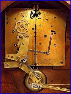 Vintage Seth Thomas Southbury Mantel Clock Art Deco Case Westminster Chimes Runs