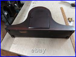 Vintage Seth Thomas Tambour Westminster Chime Clock & Key No. 93 Chime