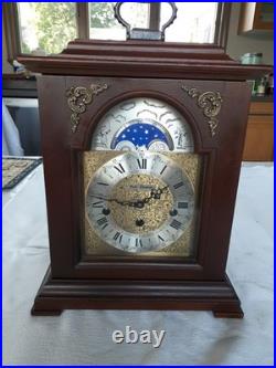 Vintage Seth Thomas Westminister chime Moon PhaseMantel Clock Vintage Seth Thomas Westminister chime Moon PhaseMantel Clock