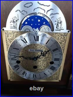 Vintage Seth Thomas Westminister chime Moon PhaseMantel Clock