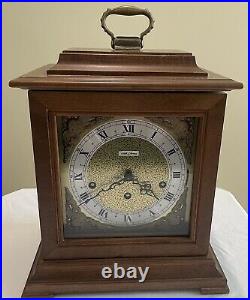Vintage Seth Thomas Westminster Chime Key Wind Carriage Mantle Clock
