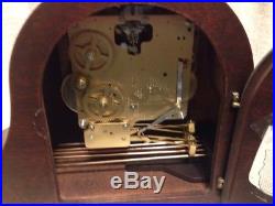 Vintage Seth Thomas Woodbury Mantel Clock 1302 Westminster Chime 18 Working