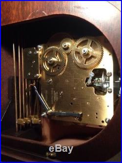 Vintage Seth Thomas Woodbury Mantel Clock 1302 Westminster Chime 18 Working