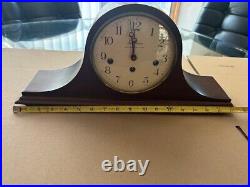 Vintage Seth Thomas Woodbury Westinster Chime 8 Day Mantle Clock German Movement