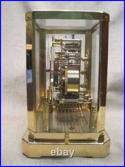 Vintage Skeleton Hamilton 8 Day Triple Chime Clock made in Germany