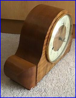 Vintage Smith Montrose Floating Balance Westminster Chimes Mantel Clock