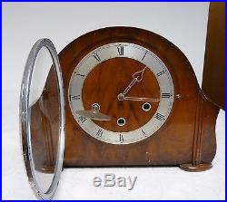 Vintage Smiths 8 Day Westminster Chime Mantel Clock