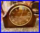 Vintage Smiths Oak Mantel Clock Westminster Chime Fully Serviced