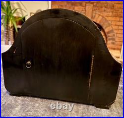 Vintage Smiths Oak Mantel Clock Westminster Chime Fully Serviced