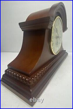 Vintage Sunbeam Mantle Clock with Westminster Chime Beautiful Cherry Finish