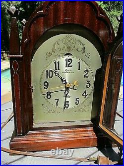 Vintage Telechron Revere Gothic Electric Clock Westminster Chime