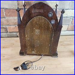 Vintage Telechron Revere Gothic Electric Clock Westminster Chime READ