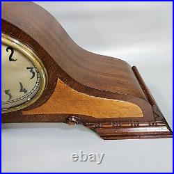 Vintage Telechron Revere Mantle Clock R-935 1948 Electric Wood Westminster Chime