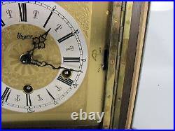 Vintage Urgos Westminster Chimes Mantel Clock Germany
