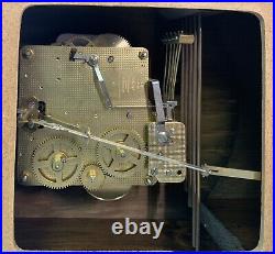 Vintage VERICHRON Wind-Up Pendulum Wall Clock withWestminster Chimes withWood Case